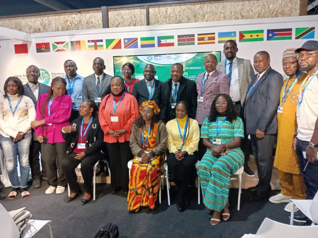 Participation de YED à la COP 29